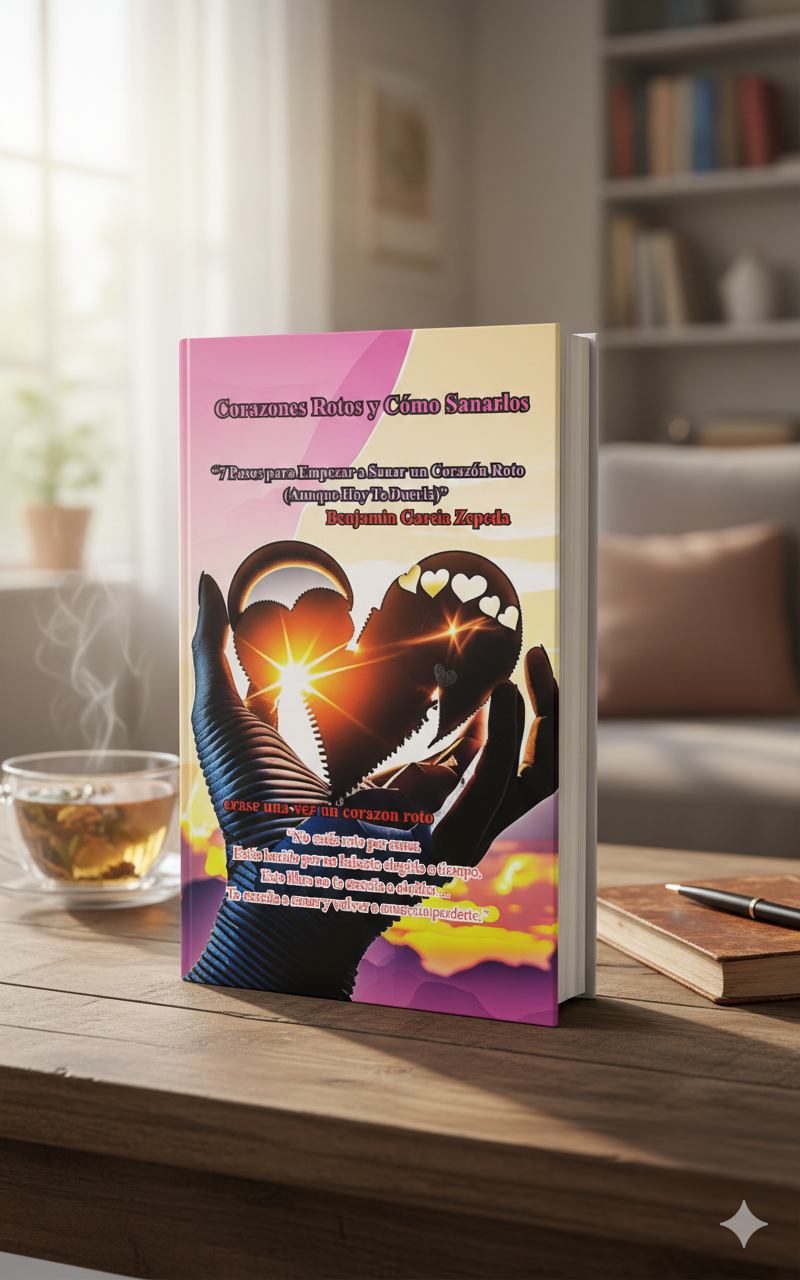 Corazones Rotos y Cómo Sanarlos: “7 Pasos para Empezar a Sanar un Corazón Roto (Aunque Hoy Te Duerla)” (Spanish Edition)