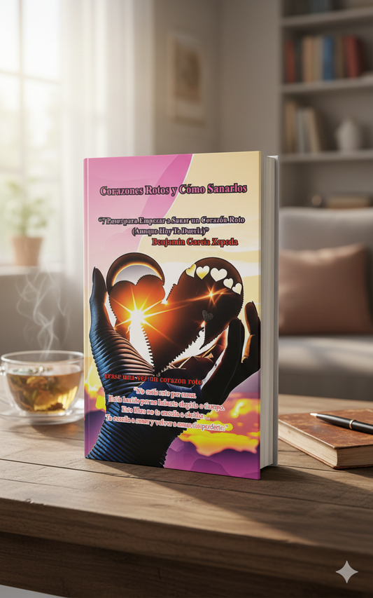 Corazones Rotos y Cómo Sanarlos: “7 Pasos para Empezar a Sanar un Corazón Roto (Aunque Hoy Te Duerla)” (Spanish Edition)